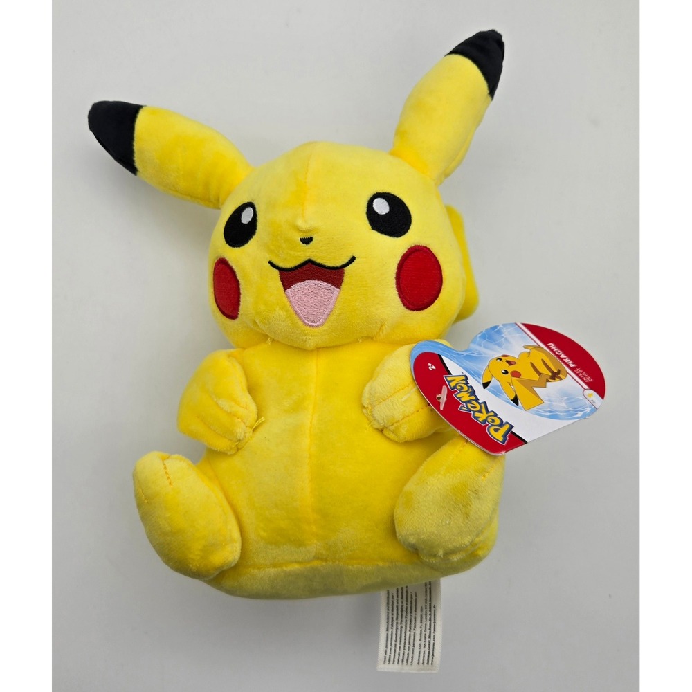 Pokemon Pikachu Plush Yellow Soft Stuffed Animal‎ Toy 2022 NWT